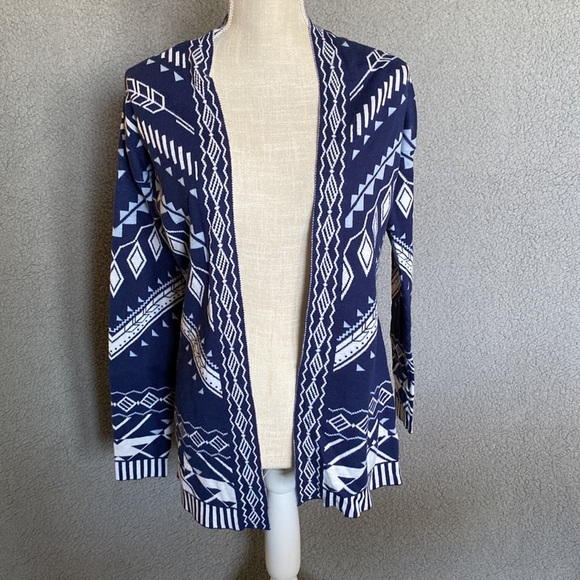 Pink Republic Women's Cardigan Sweater Size Juniors Medium Open Front - Picture 1 of 12